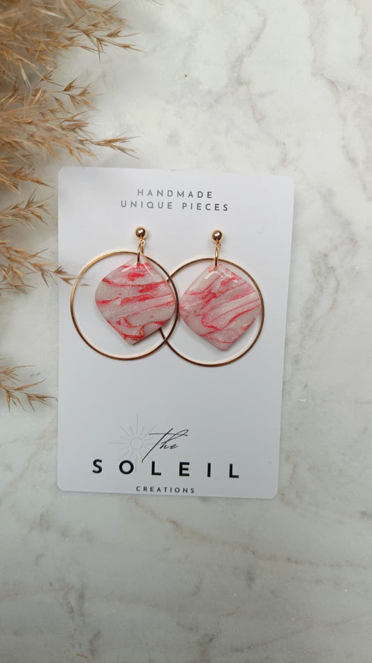 Sunset Swirl Ohrringe
