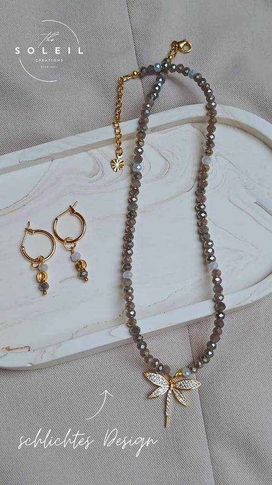 Libellen Schmuck-Set