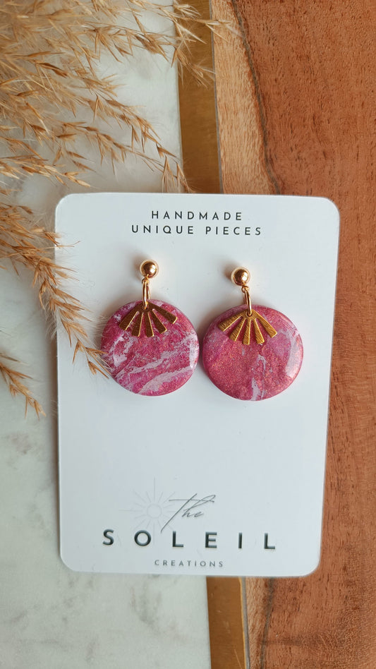Sunberry Marble Ohrringe