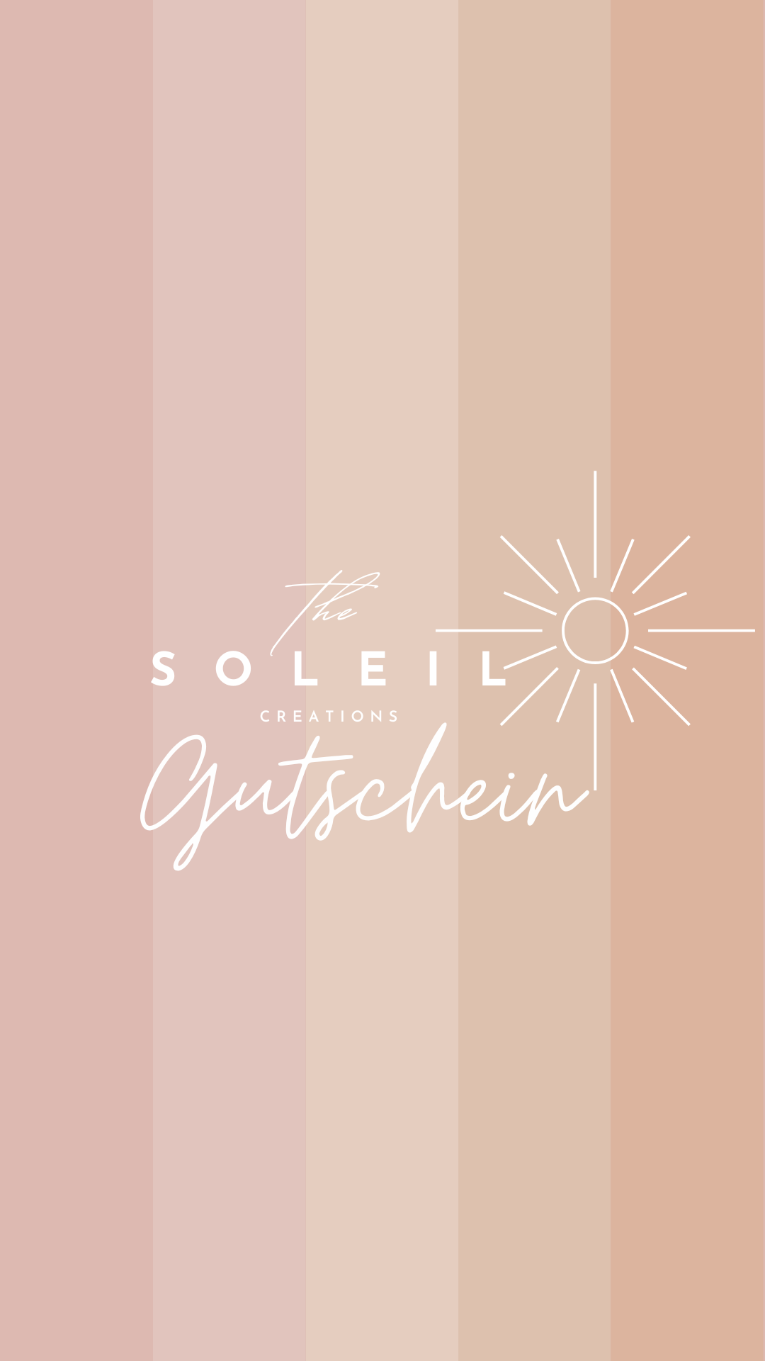 The Soleil Creations Gutscheine von 10 CHF bis 100 CHF