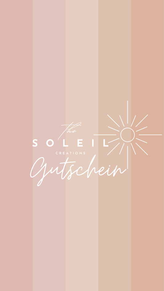 The Soleil Creations Gutscheine von 10 CHF bis 100 CHF